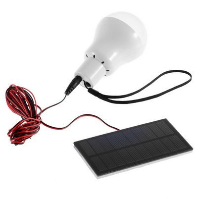 Ηλιακή λάμπα LED USB με ηλιακό πάνελ,κατάλληλη για κάμπινγκ - K.BOL
