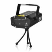 Φωτορυθμικό Laser LED Red & Green,κινούμενα σχήματα,με τρίποδο - EMS005 OEM