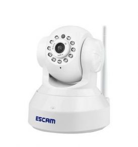 720p Ασύρματη ρομποτική IP Camera ,baby monitor,υπέρυθρες,SD card slot – QF001 ESCAM