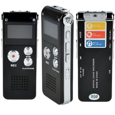 Voice Recorder,Συσκευή Υπαγόρευσης και κοριός τηλεφώνου 8GB/ 650 ώρες - PI3 OEM