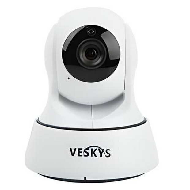 720p Ασύρματη ρομποτική IP Camera ,baby monitor,υπέρυθρες,SD card slot - ΥP720 VESKYS