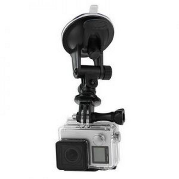 Βάση στήριξης Action Camera σε αυτοκινήτο, σκάφος, με βεντούζα και mount - AT61 OEM