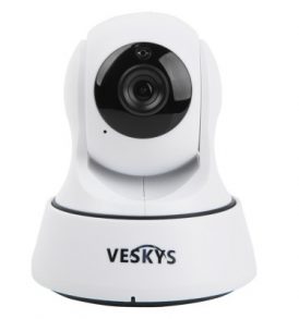 720p Ασύρματη ρομποτική IP Camera ,baby monitor,υπέρυθρες,SD card slot - ΥP720 VESKYS