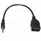 Αντάπτορας converter καλώδιο από USB θηλυκό σε mini Jack 3.5mm αρσενικό  - B03 OEM