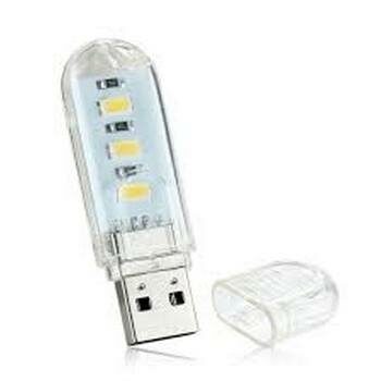 Μικρό ισχυρό USB Φωτάκι LED,σύνδεσης στο USB οποιασδήποτε συσκευής - YHT OEM