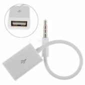 Αντάπτορας converter καλώδιο από USB θηλυκό σε mini Jack 3.5mm Αρσενικό  - A03 OEM