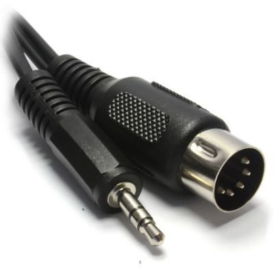 Καλώδιο MIDI 5 Pin Din male σε 3.5mm mini Jack stereo audio male - PSG ProSIGNAL
