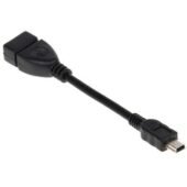 Aντάπτορας μετατροπέας με καλώδιο, USB 2.0 θηλυκό / micro USB αρσενικό - GW07 OEM