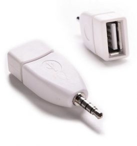 Αντάπτορας converter καλώδιο από USB θηλυκό σε mini Jack 3.5mm αρσενικό  - C06 OEM