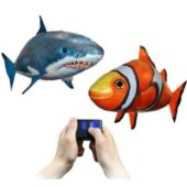 Air Swimmers, Ιπτάμενο τηλεκατευθυνόμενο drone ψάρι με  χειριστήριο - AB0005 OEM