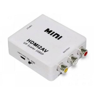 Αντάπτορας Μετατροπέας σήματος HDMI σε VIDEO 3RCA 1080p με ήχο HDMI2AV - XD00 OEM