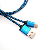 1 μέτρο ενισχυμένο καλώδιο από USB αρσενικό σε Type C αρσενικό -  M100  ONEMINUS