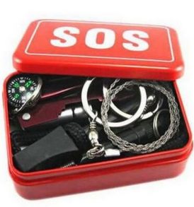 Survival kit emergency box /  Κουτί επιβίωσης και βοήθειας εκτάκτου ανάγκης - SBX030 OEM