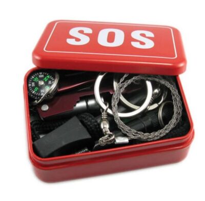 Survival kit emergency box /  Κουτί επιβίωσης και βοήθειας εκτάκτου ανάγκης - SBX030 OEM
