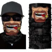 Μπαλακλάβα unisex, μάσκα λαιμού με φιγούρα Texas Laughing Smoker  - TLS2839 OEM
