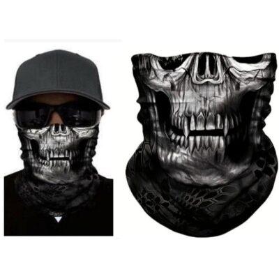 Μπαλακλάβα unisex, μάσκα λαιμού με φιγούρα Nocturnal Vampire Skull  - NVS2842 OEM
