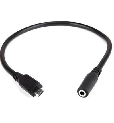 Καλώδιο αντάπτορας MicroUSB αρσενικό / miniJack audio 3.5mm θηλυκό - MJ30 OEM