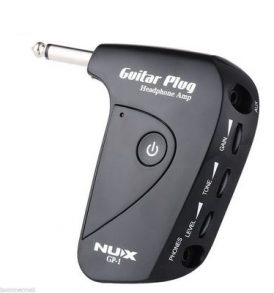 Φορητός ενισχυτής με έξτρα distortion κιθάρας /μπάσου για ακουστικά και ηχεία - GP1 NUX