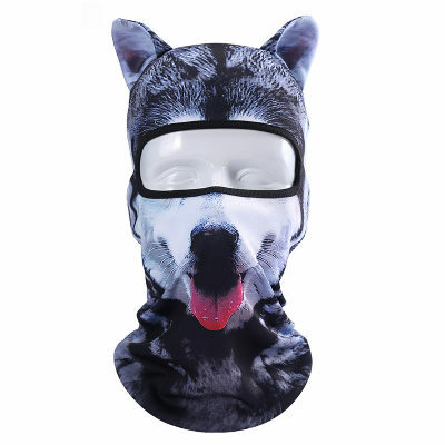 Animal Balaclava Dog, Μπαλακλάβα full face unisex, με φιγούρα σκύλου - ABD02 OEM