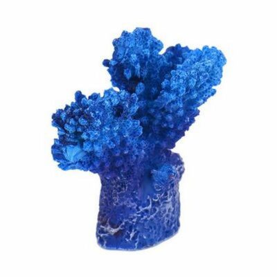 Διακοσμητικό αληθοφανές ρεαλιστικό κοράλλι για ενυδρείο και γυάλες -  CBB66 Corallbush blue