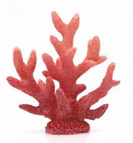 Διακοσμητικό αληθοφανές ρεαλιστικό κοράλλι για ενυδρείο και γυάλες -  CTR72 Coralltree red