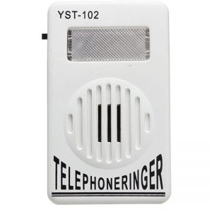 Ενισχυτικό κουδούνι τηλεφώνου έντασης 95db με φως στις εισερχόμενες κλήσεις - YST102  OEM