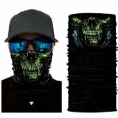 Μπαλακλάβα unisex, μάσκα λαιμού με φιγούρα Toothed Green Monster - TGM40740 OEM