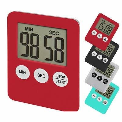 Timer ψηφιακό χρονόμετρο με μαγνήτη,χρονοδιακόπτη, ηχο και αντιστροφη μέτρηση - DKC3 OEM