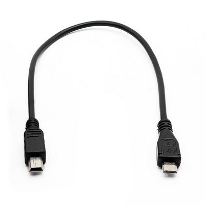 Καλώδιο αντάπτορας μήκους 30cm Micro USB Male / Mini USB Male - MUSMI 30 OEM