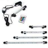 RGB LED Υποβρύχια μπάρα χρωματιστού φωτισμού multicolor με τηλεκοντρόλ - MFU OEM