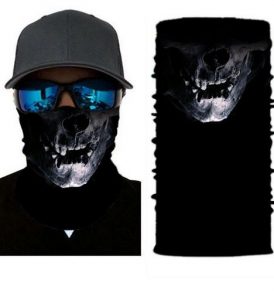Μπαλακλάβα unisex 3D, μάσκα λαιμού με σχέδιο Horror Skull Ashes - HSA01 OEM