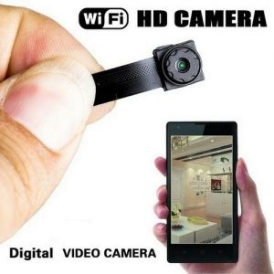 Αυτόνομη μίνι κρυφή ασύρματη κάμερα ψείρα WiFi Micro Module SD DVR Spy Cam - MD81SW OEM
