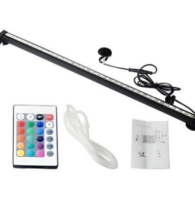 56cm Υποβρύχια LED μπάρα χρωματιστού φωτισμού ενυδρείου με φυσαλίδες & κοντρόλ - AQ56 OEM