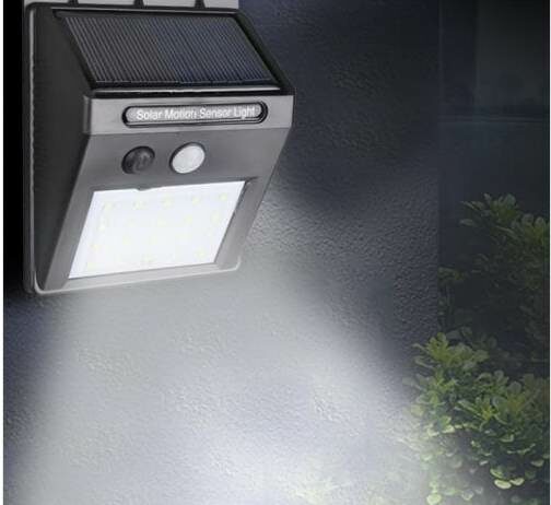 Ηλιακό φως με αισθητήρα κίνησης με 20 LED για είσοδο οικίας και κήπο - SPL20 OEM