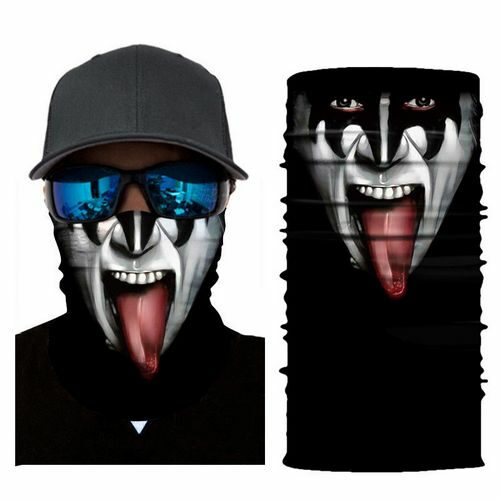 Μπαλακλάβα unisex 3D, μάσκα λαιμού με σχέδιο  Scary Tribal Warrior STB5 OEM