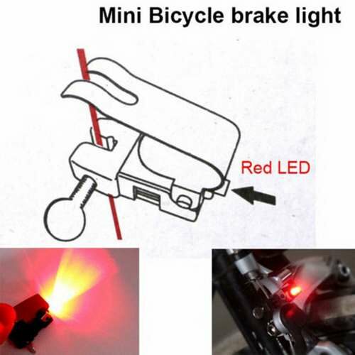 Φως φρεναρίσματος ποδηλάτου LED Brake Light κόκκινο φως φρένου -  LBL0700 OEM