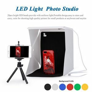 Φωτογραφικό φορητό στούντιο με 6 backgrounds Mini Photo Studio Lightbox - PSB06 ANDOER