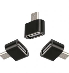 Αντάπτορας microUSB male προς USB female για κινητό / ταμπλετ - BK206 OEM