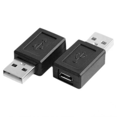 Μετατροπέας αντάπτορας απο MicroUSB (female) θηλυκό προς USB αρσενικό (male) - B23 OEM