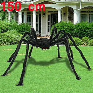 Τεράστια χνουδωτή λούτρινη αράχνη μήκους 1.5 μέτρα αναδιπλούμενη - S150SPD OEM