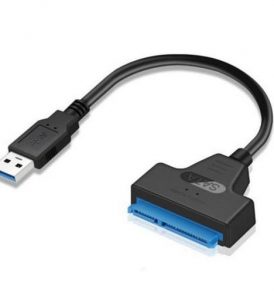 Καλώδιο αντάπτορας 22 Pin SATA3 σε USB     2.5'' Hard Drive HDD SSD SATA - 5655 UST22 OEM