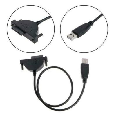 Καλώδιο αντάπτορας USB σε SATA 13Pin(7+6) Optical Drive Adapter Cable 40cm- 2K06 OEM