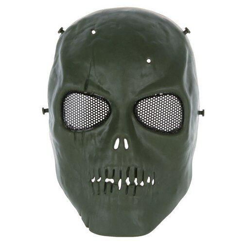 Paintball Airsoft μάσκα κρανίο ανθεκτική αδιάβροχη με ιμάντα και σίτα military - MQ09 OEM