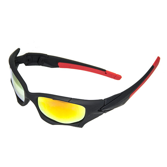 Σπορ γυαλιά απορροφητικά κατάλληλα για μότο χιόνι ποδήλατο με εξωτερικό πορτοκαλί καθρεπτίζων φακό - XM1196