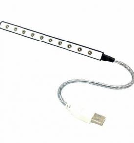 Ισχυρό USB Φως 10 LED,σύνδεσης στο USB οποιασδήποτε συσκευής - MTX-S510 OEM