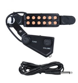 Κάψα μαγνήτης μικρόφωνο για ακουστική κιθάρα και σύνδεση της σε ενισχυτή -  GM12 OEM