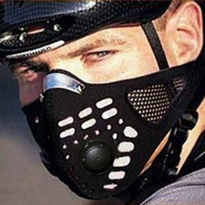 Neoprene Σπορ μάσκα για ποδήλατο / σκι / μοτο, με 2 βαλβίδες φίλτρου αέρα   - W05AWE OEM