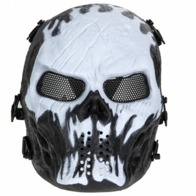 Paintball μάσκα full face protective, ανθεκτική αδιάβροχη με ιμάντα και σίτα  Wildfire - GSK30 OEM