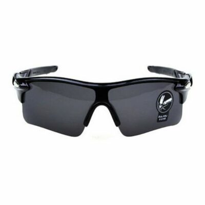Ανθεκτικά σπορ γυαλιά UV400 ποδηλασίας μοτό με μαύρο σκελετο και σκούρο γκρι φακό  - NV33 OEM