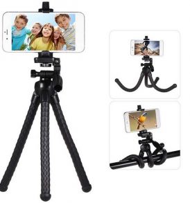 Τριπόδι με κλιπ stand κάμερας και τηλεφώνου εύκαμπτο περιστρεφόμενο 360 - SJ605  YUNTENG